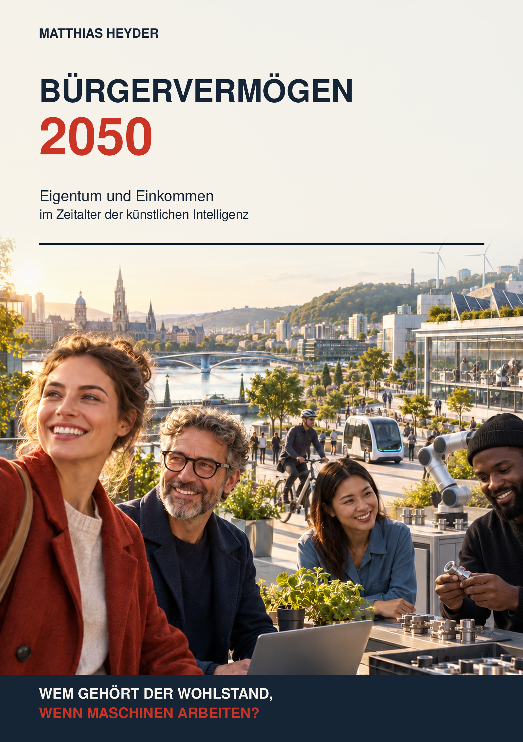 Buchcover Bürgervermögen 2050 von Matthias Heyder